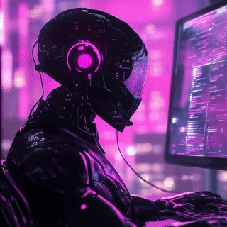 AI Bot Search Animation